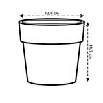 b.for original round mini 13cm white